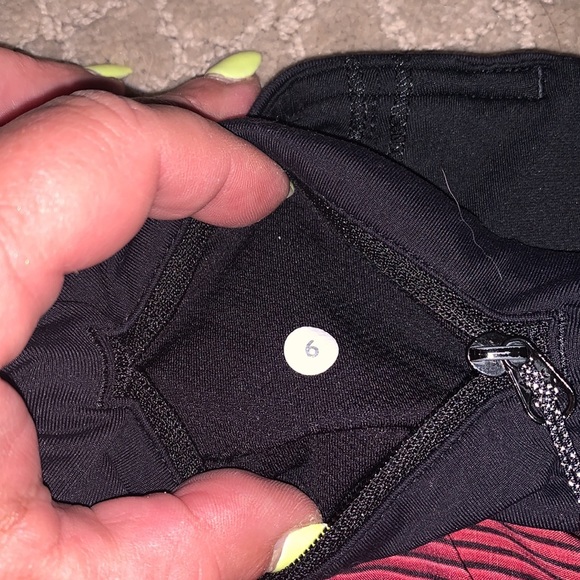 Lululemon Pace Rival simple radiant pink print  skirt sz 6 - Picture 4 of 7